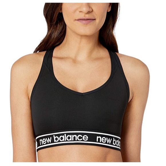 New balance women’s pace sports bra black xs NWT - Picture 1 of 3